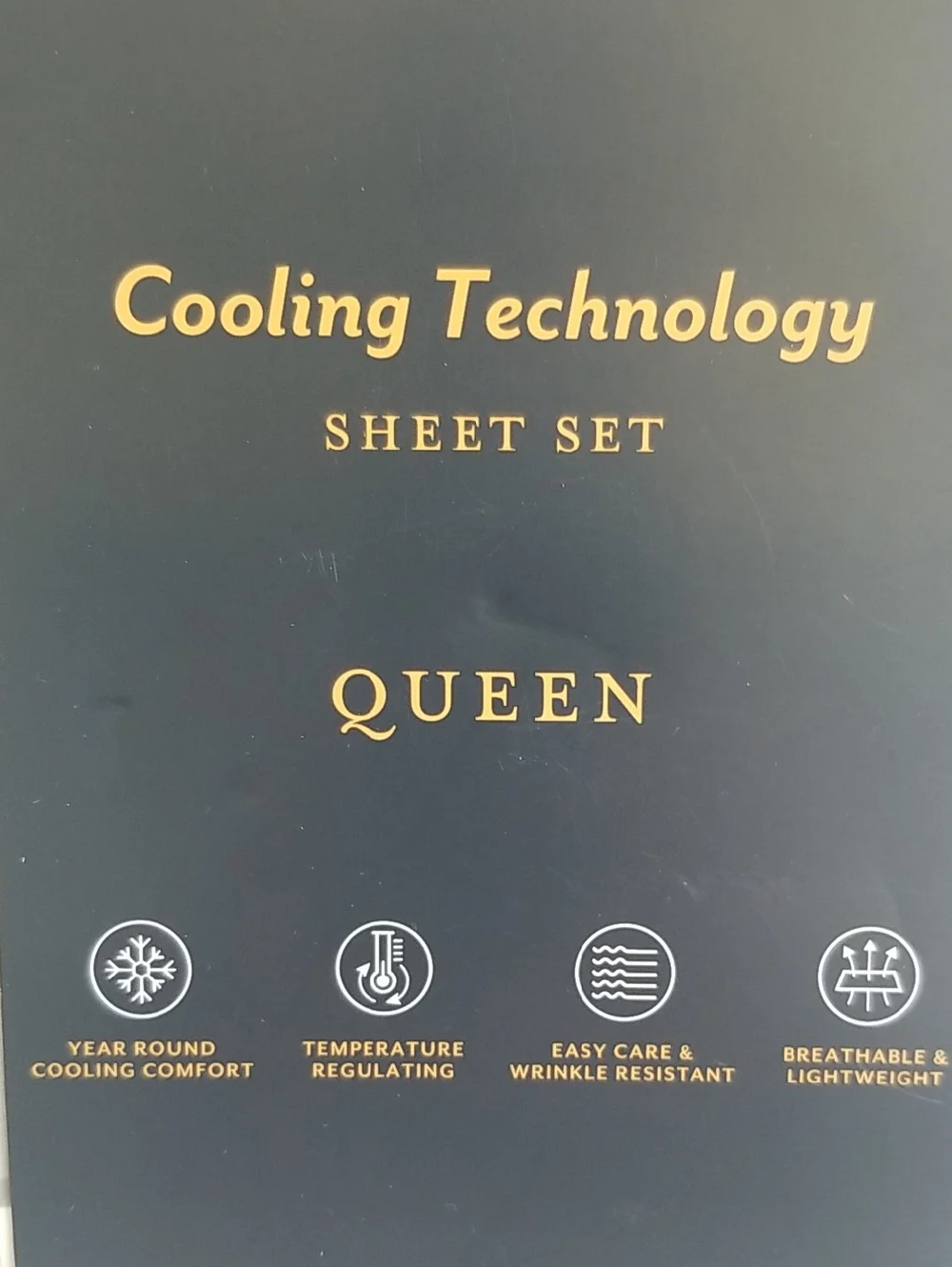 Pendleton 4-piece Cooling Technology Sheet Set : Otero Style Gray/White NWT